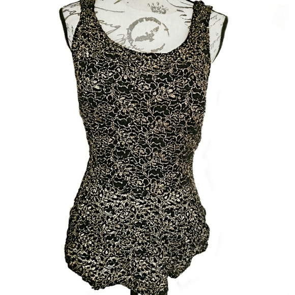 FTF Layered style peplum top - Picture 1 of 8